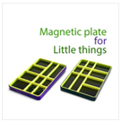 Magnetic plate for little things